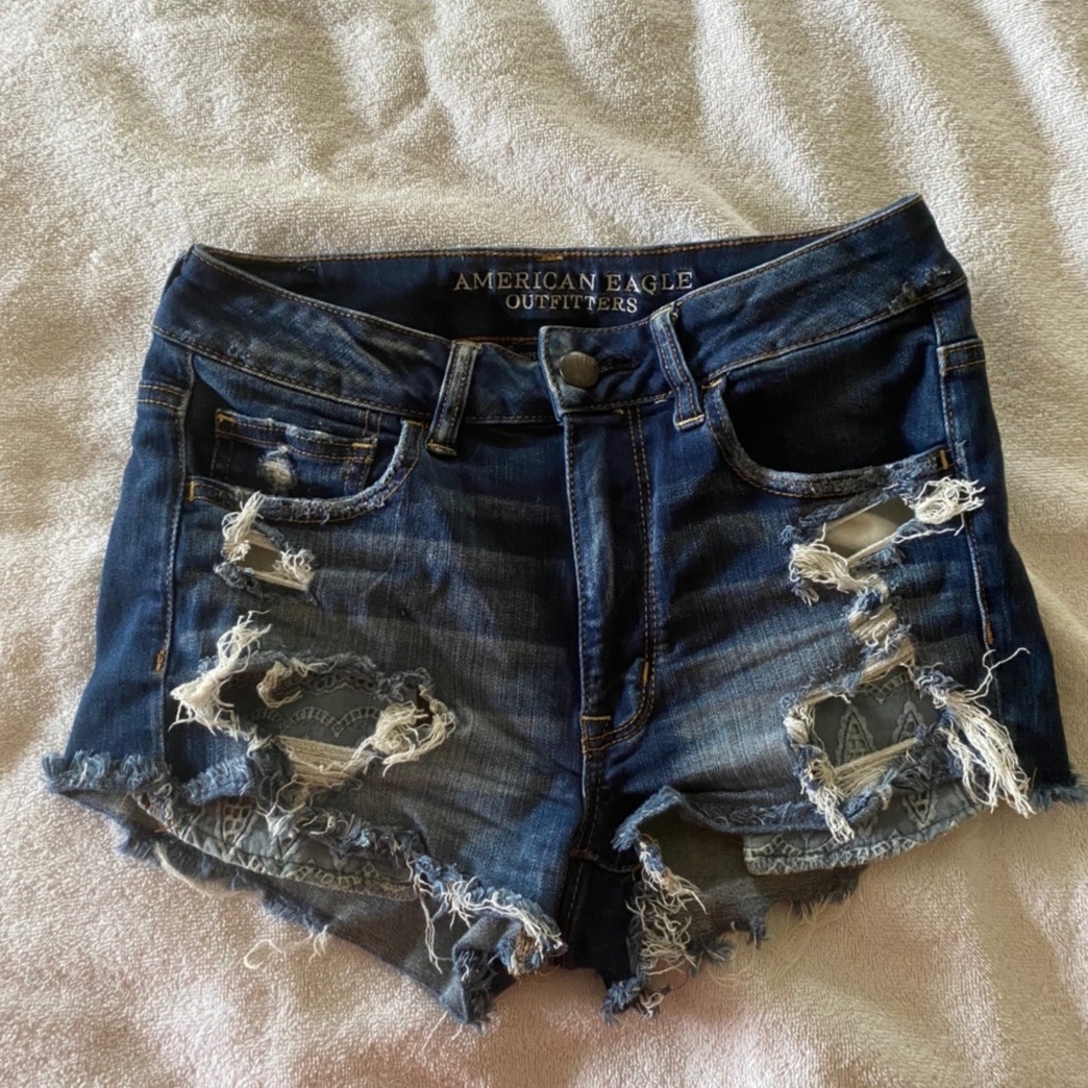 American Eagle high rise shorts